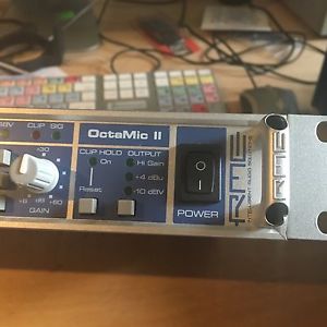 RME Octamic II Octamic 2  - 8 Channel Mic amp and A/D Converter