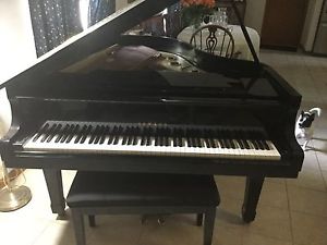A Used Black G2 Yamaha baby grand piano for sell by owner.5,000 or better.