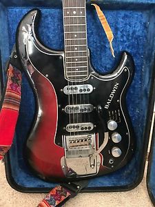 1966 Burns Baldwin Era London Electric Guitar Jazz Split Sound Original UK