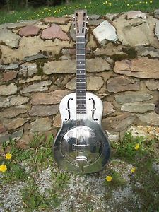 Vintage 1930 National Style O Resonator Akustik Gitarre Acoustic Slide Guitar