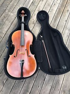 Beautiful Antique Style Full Size Cello