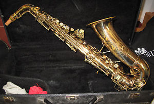1946 Conn Naked Lady 6M Alto Saxophone- Rolled ToneHoles, Tech Serviced, Plays !