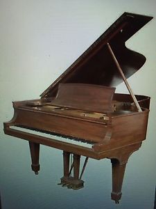 BEAUTIFUL STEINWAY AND SONS GRAND PIANO MODEL B FLAME MAHOGANY