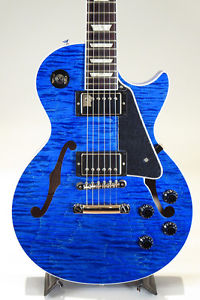 Gibson Memphis ES-Les Paul Blue Stain 2016, Hollow body type guitar, a1333