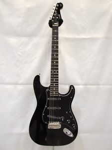 NEW Fender Aerodyne Strat / Black guitar From JAPAN/456
