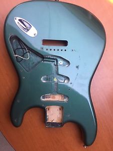 Fender Am Vintage 59 BODY Stratocaster NITRO Sherwood Green with plastics