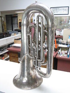 GOOD BOOSEY & HAWKES EEb TUBA, 3 + 1 PISTON VALVES, ALL ORIGINAL!