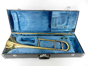 Trombone Posaune slide Yamaha YSL 645 a large goblet and inlet (129)