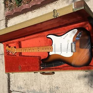 Fender® 1994 American Vintage 57 Stratocaster Reissue  with Tweed Hard Case