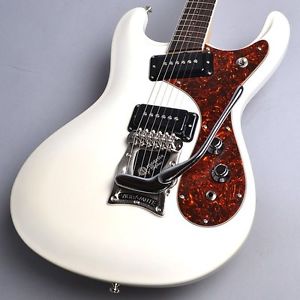Mosrite Super Excellent '65 Pearl White Electric guitar (Mosrite) with hard case