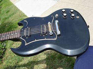 2002 Gibson SG Special with Seymour Duncans Gothic Black