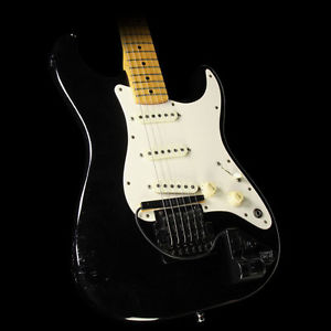 Used 1983 Fender American Standard Stratocaster Guitar Black with Kahler GK2