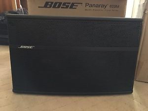 1 PAIR Bose Panaray 620M multi-position floor monitor, Black