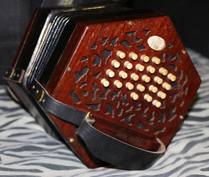 Vintage Lachenal McCaan, MacCann Duet Concertina