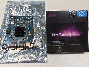 Avid HD Native PCIe Card Digidesign AND Pro Tools HD 12.7 Bundle SAVE
