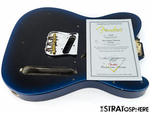 Fender Custom Shop Postmodern Relic Telecaster BODY+ HARDWARE Tele Blueburst