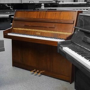 Cramer upright piano, Satin wood finish C1998