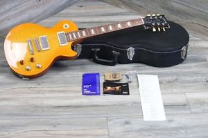 MINTY! 2013 Gibson Les Paul Standard Lemonburst Gary Moore Signature Guitar 