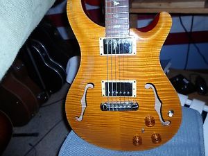 prs hollowbody 2 artist with piezo and hard case