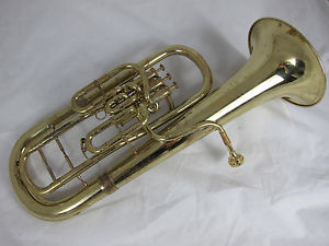 Willson B flat baritone (lacquer) - 3-valve compensating, used