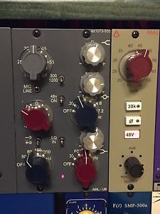 AML EZ1073-500 preamp/EQ neve sound Custom 500 series