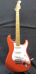Fender Classic Series 50s Stratocaster Alnico Magnetic 2009 Red Free Shipping