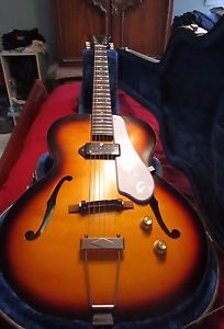 Epiphone Century Vintage Sunburst with matching Case
