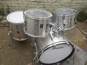 Vintage Premier Elite Silver Star drums