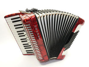Akkordeon , Hohner, Concerto III N, 72 Bass