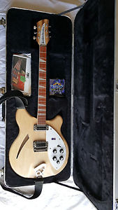 Rickenbacker 360 MapleGlo Semi-Hollow Electric Guitar with Hard Shell Case