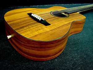 Little Martin Koa Acoustic Electric Zager EZ-Play Modified Guitar