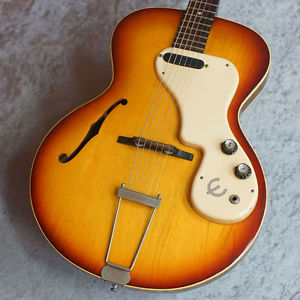 Free Shipping Vintage Epiphone E-444T Granada Sunburst 1965 Electric Guitar