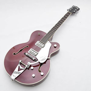 Gretsch 6119 Tennessee Rose 2000 Full Acoustic Type Red E-Guitar Free Shipping