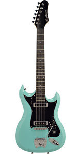 Hagstrom HII-ABE  H2 Electric Guitar Aged Sky Blue