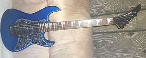 CUSTOM WARMOTH EMG FLOYD ROSE Shredding AXE Electric Guitar PIT BULL
