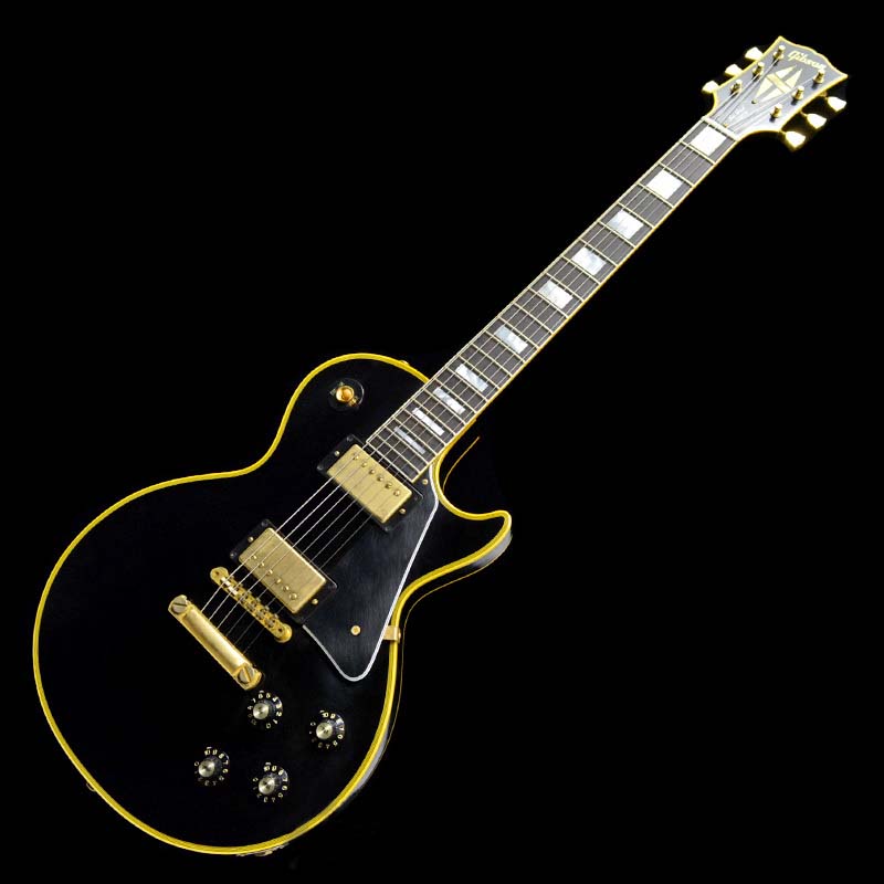 Used Gibson Custom Shop Les Paul Custom VOS Ebony Fingerboard '14 Antique Ebony