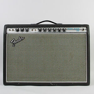 Vintage 1968 Fender Drip Edge Deluxe Reverb Silverface *Rebuilt*