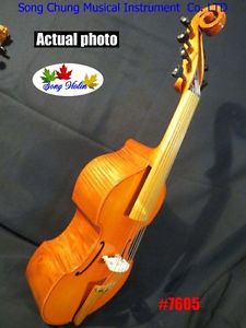 Baroque Style SONG concert 7 strings 17" viola da gamba,great sound #7605