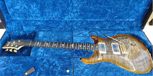 PRS CUSTOM24 ArtistPackage Burnt Maple Leaf Used FREE Shipping w/ Hard case