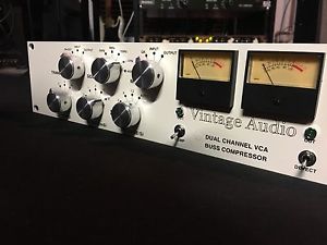 Vintage Audio MSL-TX Stereo VCA Buss Compressor Transformer Switching BarelyUsed