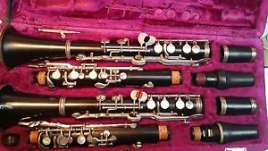 A und B Klarinetten paar CA Wunderlich