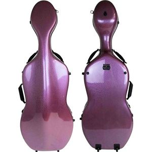 Light Strong Quality Carbon Fiber Cello Case Full Size 4/4 Cello Case Hard Case