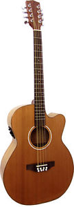 Ashbury LINDISFARNE OCTAVE MANDOLA, Guitar Body. Solid Cedar top. From Hobgoblin