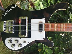 1973 Rickenbacker 4001 Bass - Jetglo - Grover tuners - OHSC