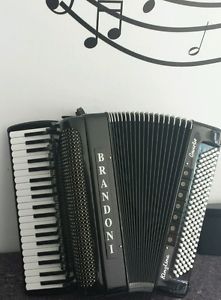 Akordeon BRANDONI Kingline Cassotto Convertor WIE NEW! !!
