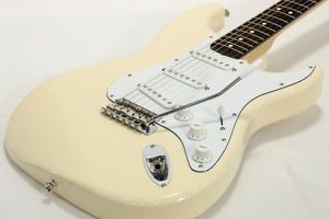 Fender Japan Stratocaster ST-STD Vintage White Rosewood (VWH) FROM JAPAN/512