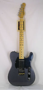 G & L Asat Classic USA Graphite Metallic Mapleneck