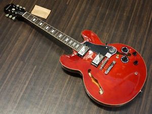NEW Epiphone Limited Edition ES-335 Pro Cherry guitar From JAPAN/456