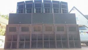 Void acoustics psycho (Not, funktion one, turbosound, martin audio, bass bins)