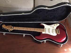 1984 Fender Stratocaster Elite Red/White/Gold Finish